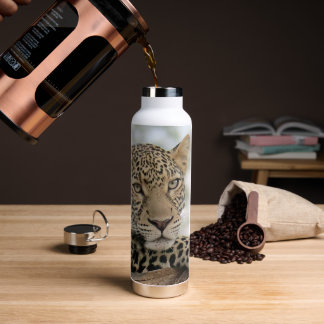 Luipaard roestvrijstalen waterfles van 22 oz.