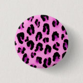 luipaard ronde button 3,2 cm (Voorkant)