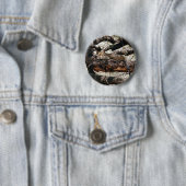 Luipaard Ronde Button 5,7 Cm (In situ)