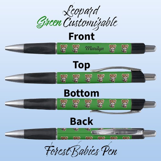 Luipaard, Schattigee bijzondere grillige kitty kat Pen