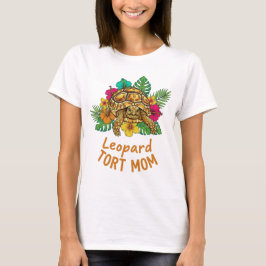 Luipaard Schildpad Moeder Schildpad Geschenk voor T-shirt