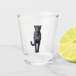 Luipaard shotglas shot glas