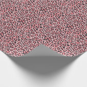 Luipaard skin: naadloze textuur cadeaupapier (Hoek)