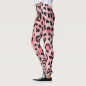 Luipaard skin: naadloze textuur leggings (Links)