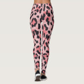 Luipaard skin: naadloze textuur leggings (Achterkant)
