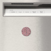 Luipaard skin: naadloze textuur magneet (Insitu (Vaatwasser))