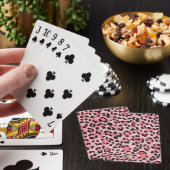 Luipaard skin: naadloze textuur pokerkaarten (Insitu)