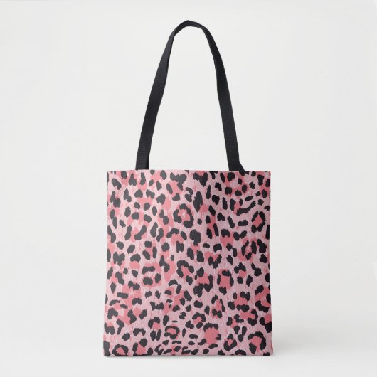Luipaard skin: naadloze textuur tote bag (Voorkant)