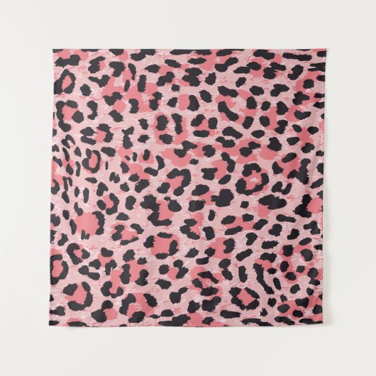 Luipaard skin: naadloze textuur wandkleed (Voorkant (horizontaal))