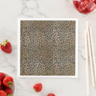 Luipaard Skin Print Servet