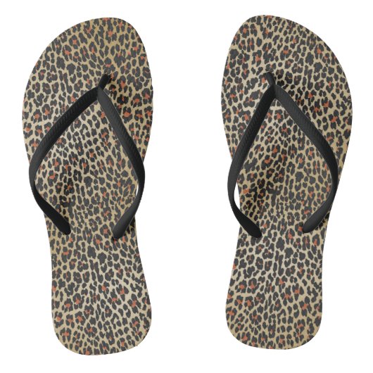 Luipaard Skin Print Teenslippers (Voetbed)