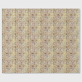 Luipaard Slang Dierlijke Print Textuur Cadeaupapier (Vlak)