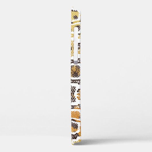 Luipaard Slang Dierlijke Print Textuur Case-Mate iPhone Case (Achterkant / Links)