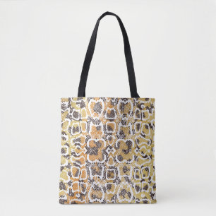 Luipaard Slang Dierlijke Print Textuur Tote Bag