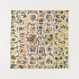Luipaard Slang Dierlijke Print Textuur Wandkleed