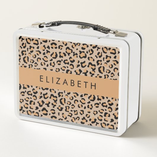 Luipaard, spuiten, bruine luipaard, Jouw naam (Achterkant)