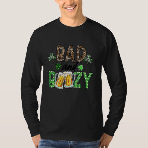 Luipaard St. Patrick's Day Slecht en Dronken Bier T-shirt