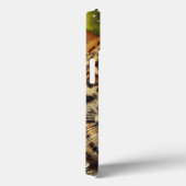 Luipaard staart terwijl hij water uit de jungle dr Case-Mate iPhone case (Achterkant / Rechts)
