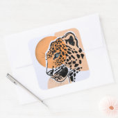Luipaard Sticker – Grote Kat Esthetische Sticker (Envelop)