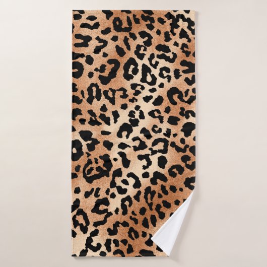 luipaard. Stijlvol design met luipaard Badhanddoek (Badhanddoek)