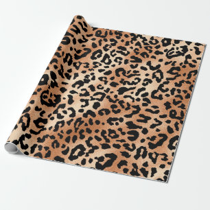 luipaard. Stijlvol design met luipaard Cadeaupapier