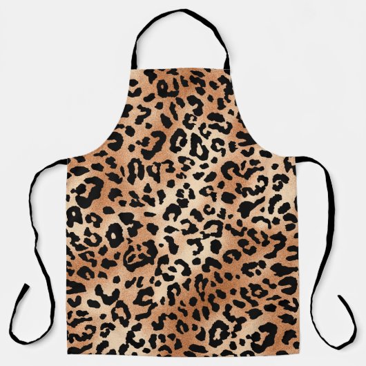 luipaard. Stijlvol design met luipaard Schort (Voorkant)