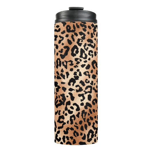 luipaard. Stijlvol design met luipaard Thermosbeker (Voorkant)
