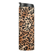 luipaard. Stijlvol design met luipaard Thermosbeker (Geroteerd rechts)