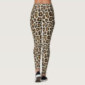 Luipaard stippen leggings (Achterkant)