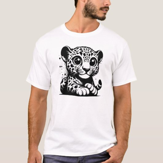 Luipaard T-shirt (Voorkant)
