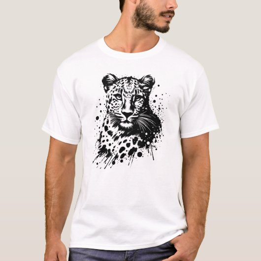 Luipaard T-shirt (Voorkant)
