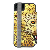Luipaard Territorium 1 Incipio iPhone Portemonnee Hoesje (Agenda Achterkant)