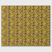 Luipaard Textuur Dier Print Achtergrond Cadeaupapier (Vlak)