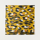 Luipaard Textuur Dier Print Achtergrond Wandkleed (Voorkant (horizontaal))