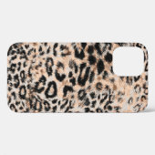 Luipaard textuur, luipaard dier print patroon Case-Mate iPhone case (Achterkant (horizontaal))