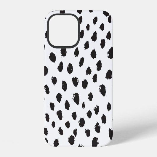 Luipaard textuur: naadloos patroon. iPhone hoesje (Achterkant)