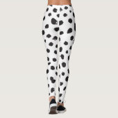 Luipaard textuur: naadloos patroon. leggings (Achterkant)