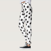Luipaard textuur: naadloos patroon. leggings (Links)