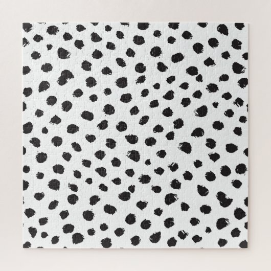 Luipaard textuur: naadloos patroon. legpuzzel (Verticaal)