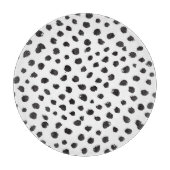 Luipaard textuur:  naadloos patroon. snijplank (Voorkant)