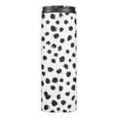 Luipaard textuur:  naadloos patroon. thermosbeker (Achterkant)