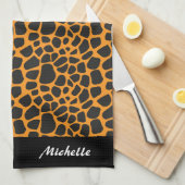 luipaard theedoek (Quarter Fold)
