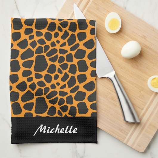 luipaard theedoek (Quarter Fold)