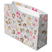 Luipaard tijger grote cadeautas (Achterkant Gekanteld)