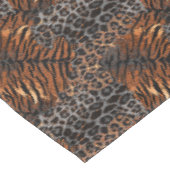 Luipaard tijgerhuid trendy tafelkleed (Gekanteld)