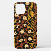 Luipaard, tijgerhuiden, wild patroon. Case-Mate iPhone case (Achterkant)