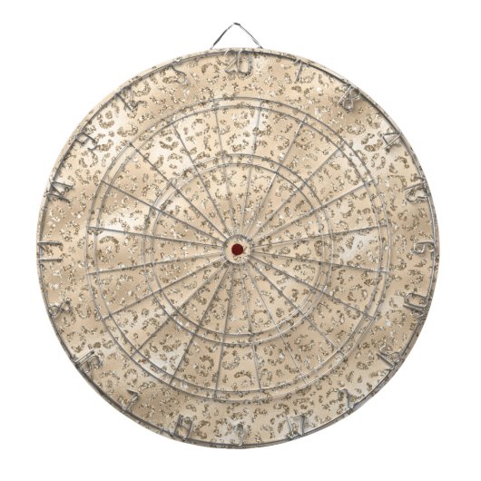 Luipaard Vel Print Patroon Dier Dartbord (Voorkant)