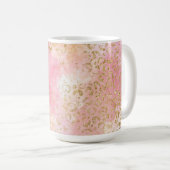 Luipaard Verf Serie Design 13 Koffiemok (Voorkant rechts)