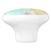 Luipaard Verf Serie Design 2 Keramische Knop (Zijkant)