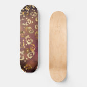 Luipaard Verf Serie Design 7 Persoonlijk Skateboard (Voorkant)